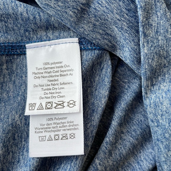 VTG Eddie Bauer Performance Long Sleeve Quarter Zip Athletic Jacket Medium - Picture 6 of 8